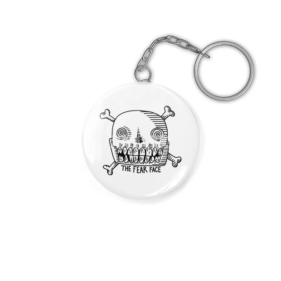 The Fear Face Skull Anahtarlık