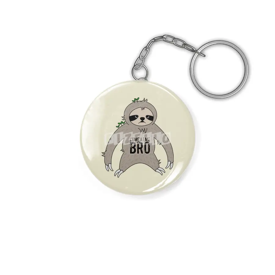 come at me bro sloth Anahtarlık