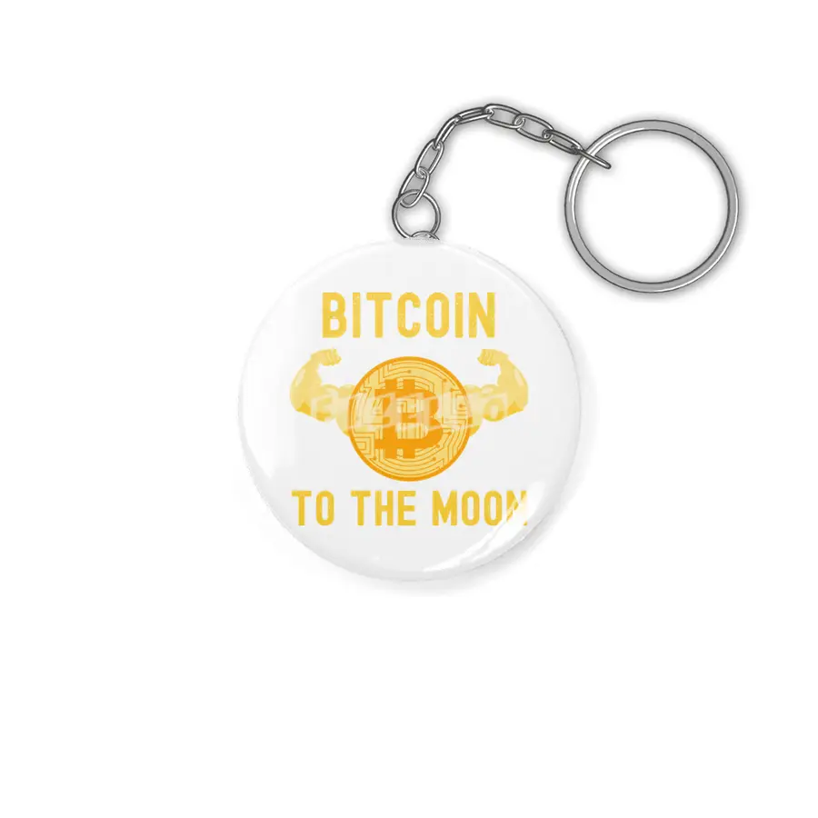 Bitcoin To The Moon - Crypto Lover Anahtarlık