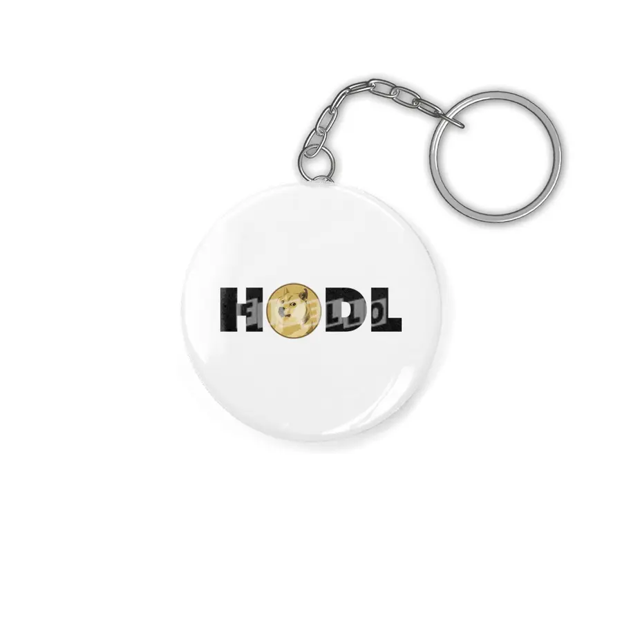 Dogecoin Hodl - Crypto Shirt Anahtarlık