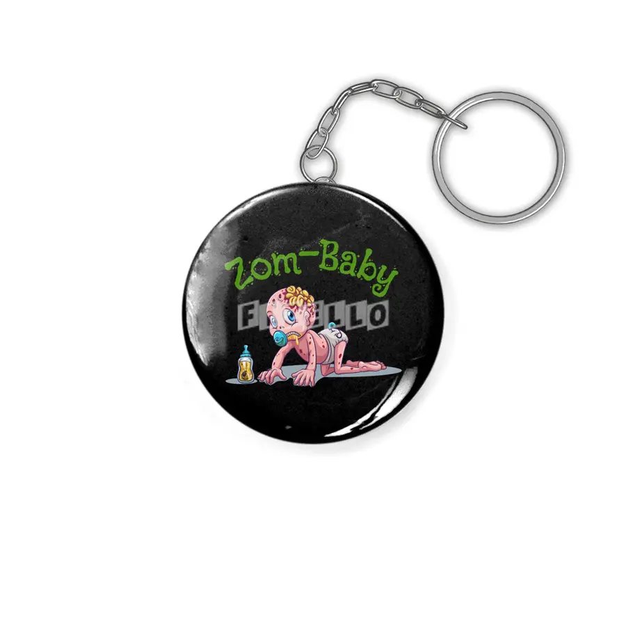 "Zom-Baby" Zombie Baby Design Anahtarlık