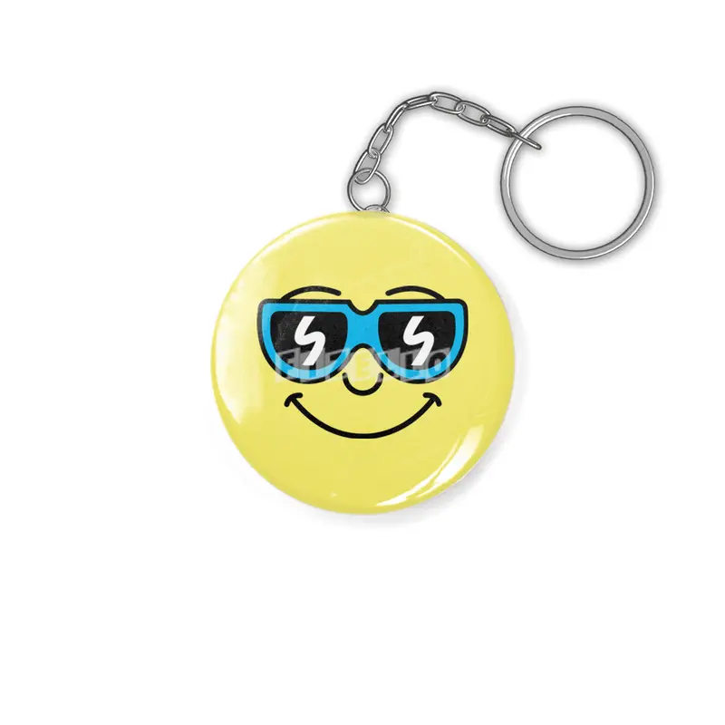 Cool Smiley (face) Anahtarlık