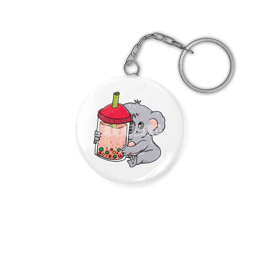 Kawaii koala boba Anahtarlık