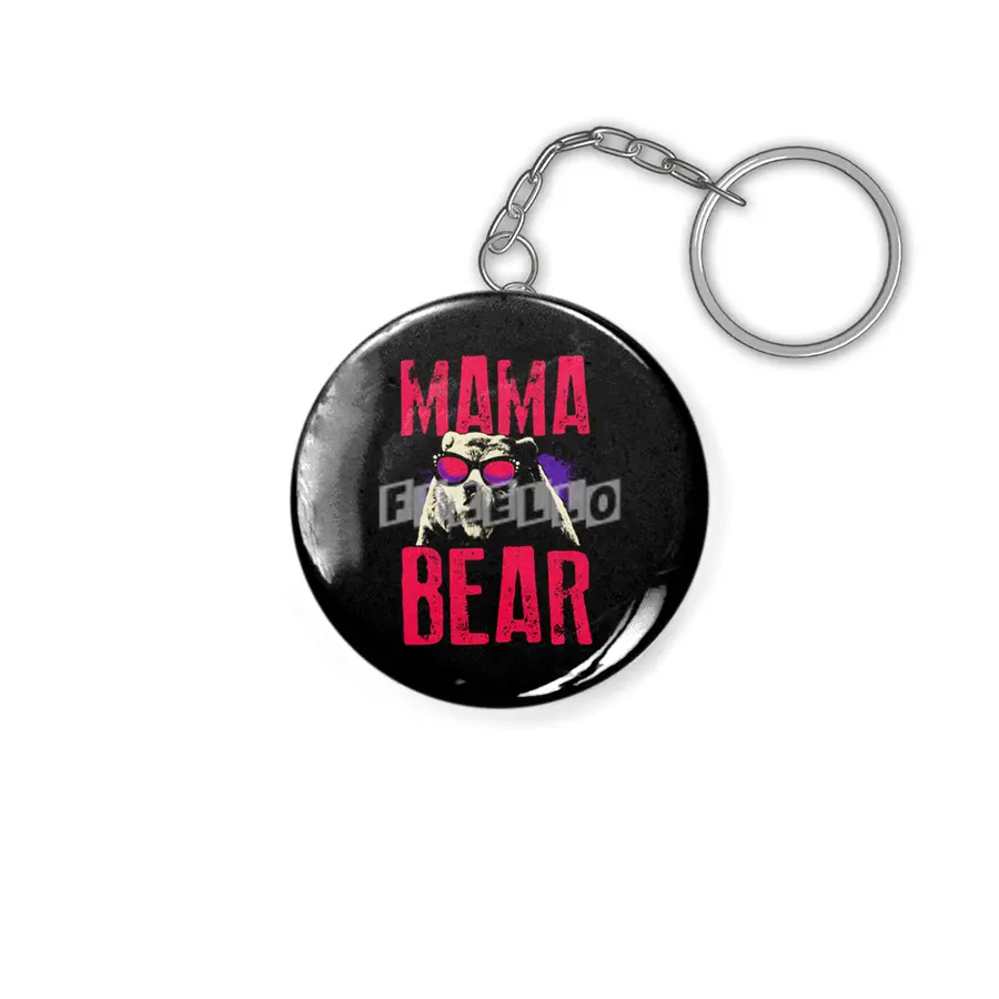 Mama Bear Mom Mother Mothers Day Matching Family For Women Anahtarlık