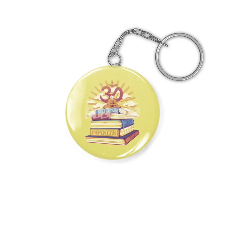 Book Lover Meditation Anahtarlık