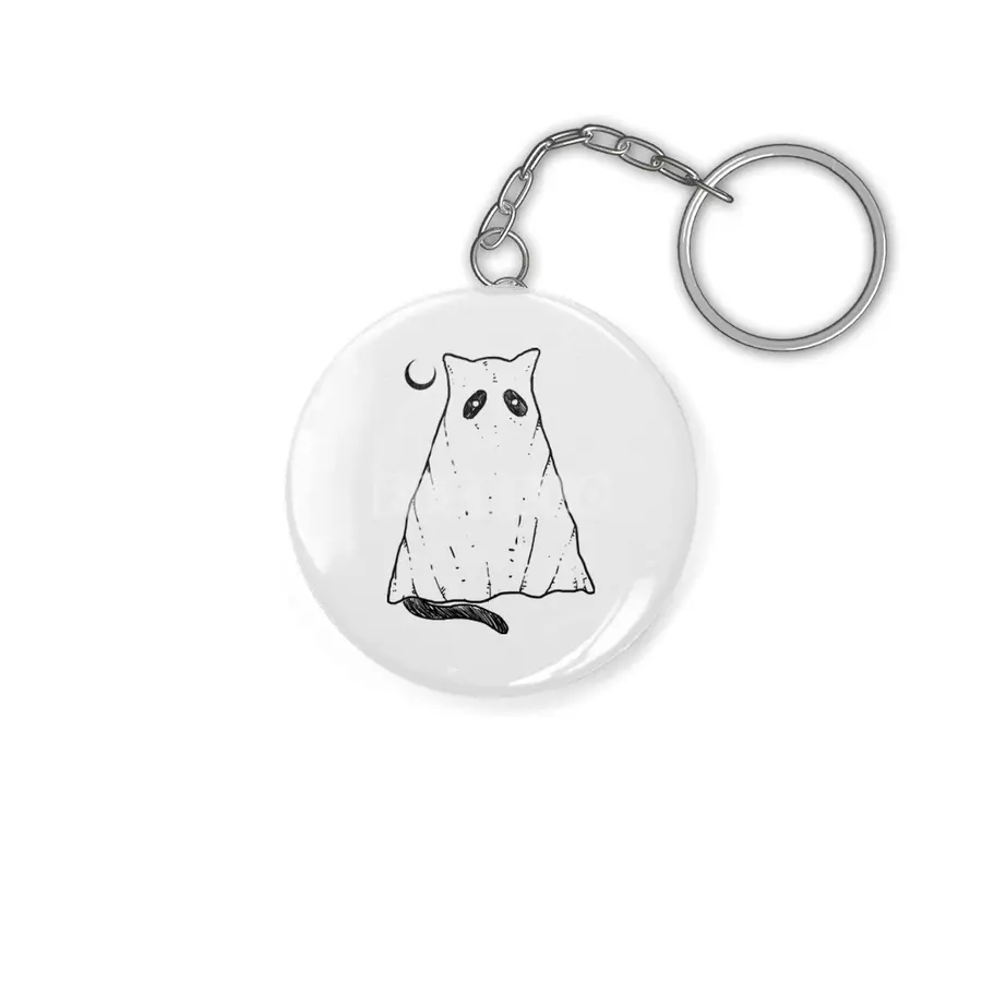 Ghost cat Anahtarlık