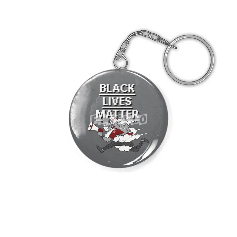 Urgent Messenger by Keni Thomas for Black Lives Matter Anahtarlık