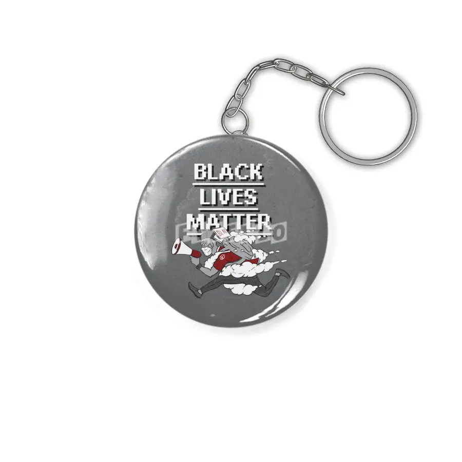 Urgent Messenger by Keni Thomas for Black Lives Matter Anahtarlık