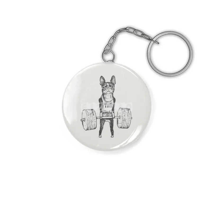 Boston Terrier Lift Anahtarlık