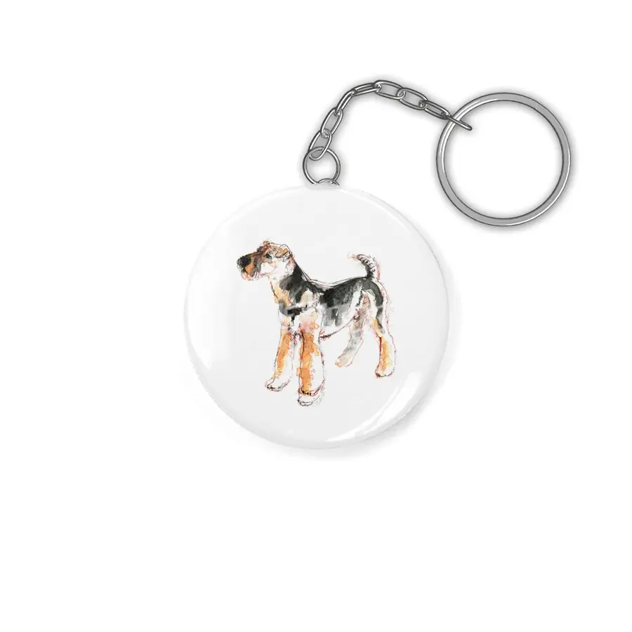 Airedale Terrier Anahtarlık
