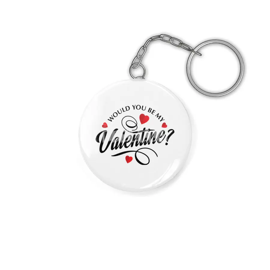 Be my valentine Anahtarlık