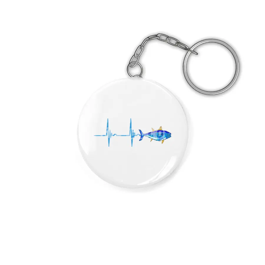 bluefin tuna heartbeat Anahtarlık