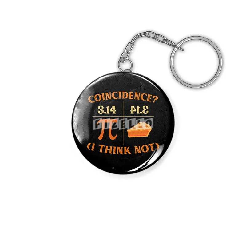 Funny Pi Day Match Teacher Geek Science Anahtarlık