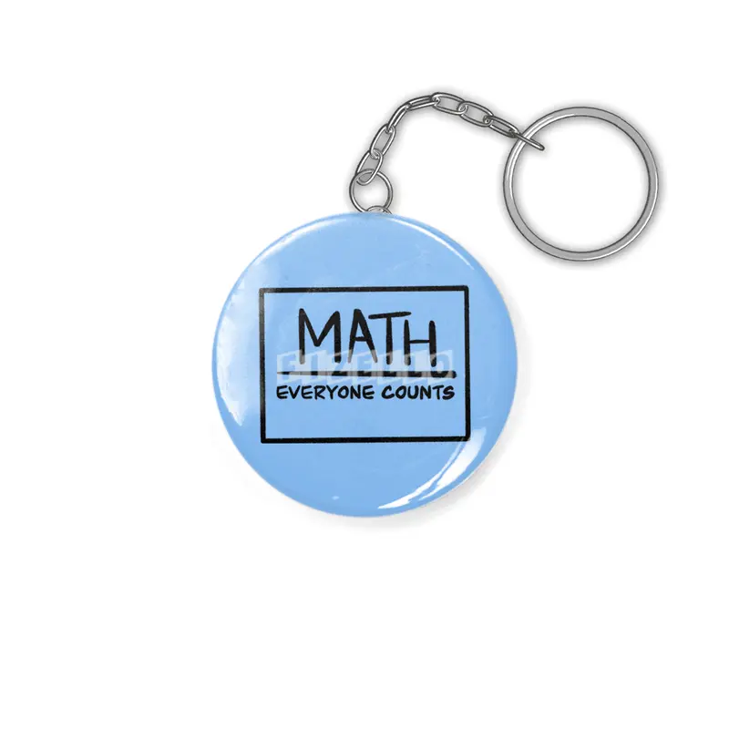 Math - Everyone Counts! Anahtarlık