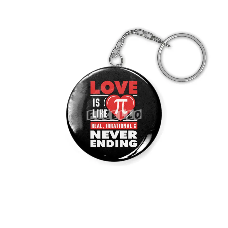 Funny Pi Day Math Teacher Geek Gift Anahtarlık