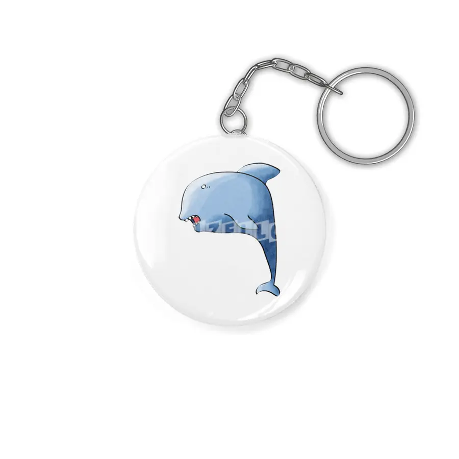 Dolphin from deep sea Anahtarlık