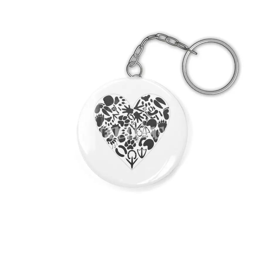 Heart of an animal Anahtarlık