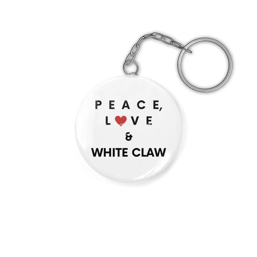 All I need- White Claw Anahtarlık