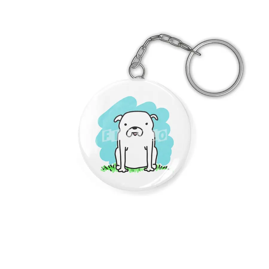 Dog Doodle Anahtarlık