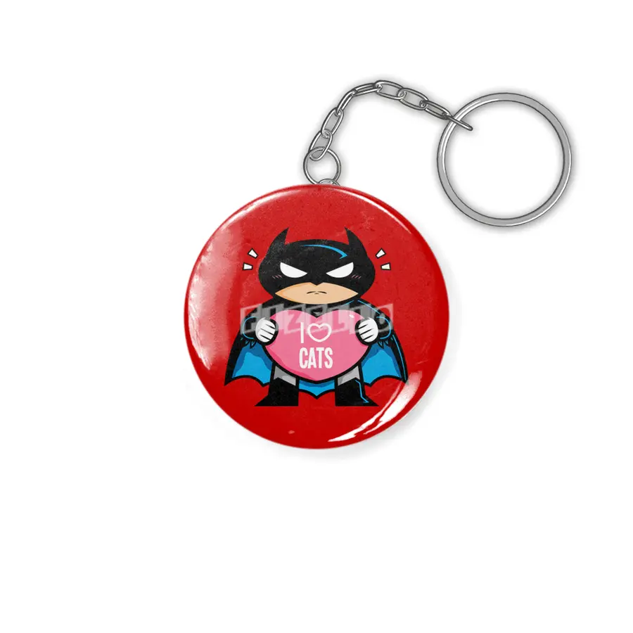 Bat Heart Cats Anahtarlık