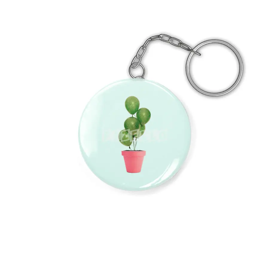 Cactus Balloon Anahtarlık