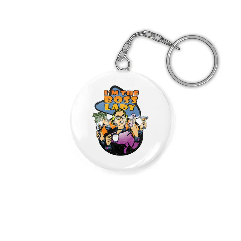 Boss Lady Anahtarlık