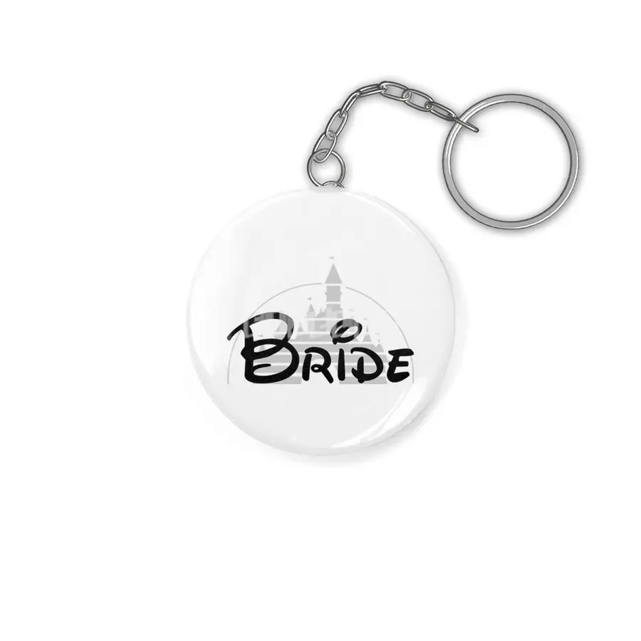 Disney Bride BLACK FONT Anahtarlık