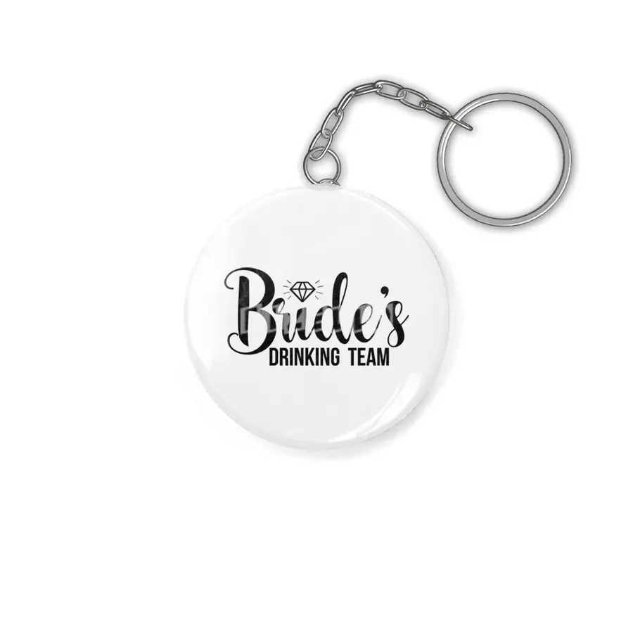 Bride's Drinking Team Anahtarlık