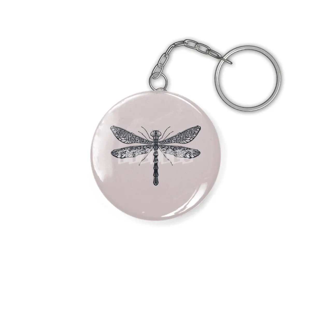 Dragonfly illustration Anahtarlık