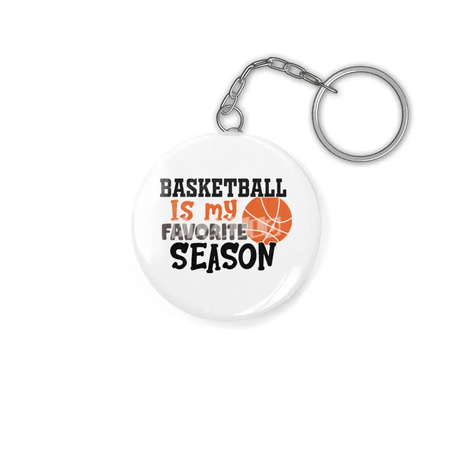 Basketballis My Favorite Season Anahtarlık