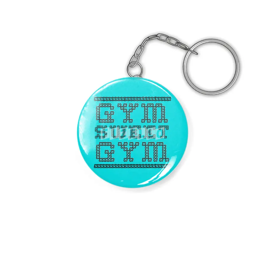 Gym Sweet Gym (Black) Anahtarlık
