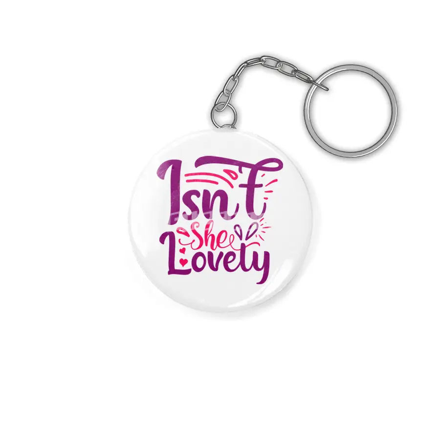 Isn't She Lovely Anahtarlık