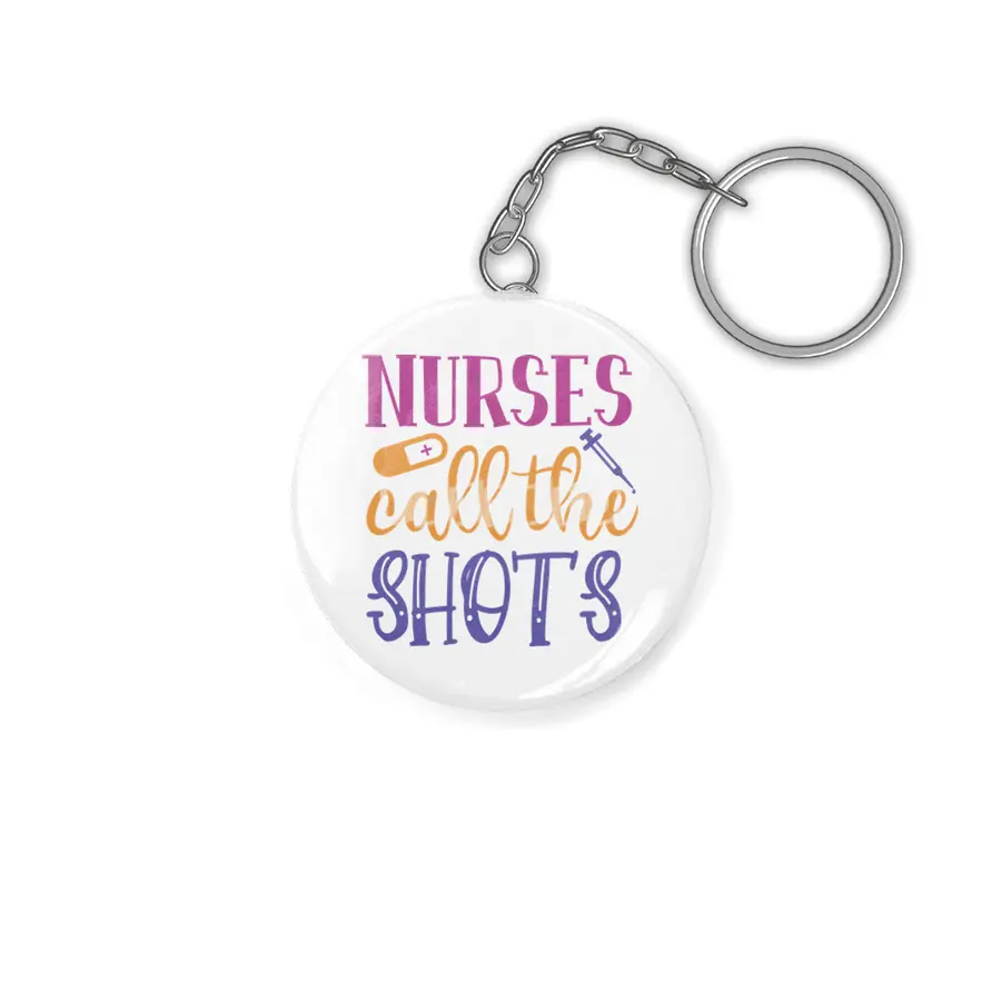 Lovely Nurses Call The Shots Anahtarlık