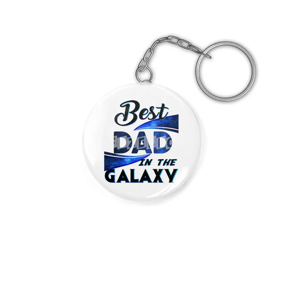 Best Dad in the Galaxy Anahtarlık