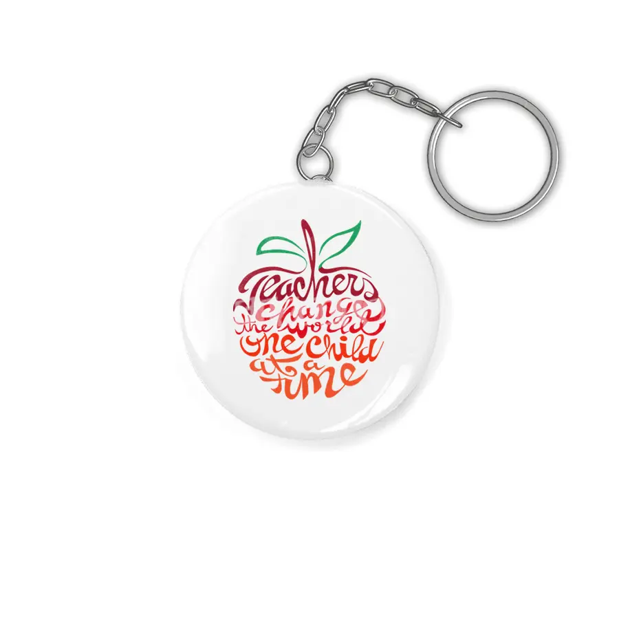 Teachers Change the World One Child at a time  Anahtarlık