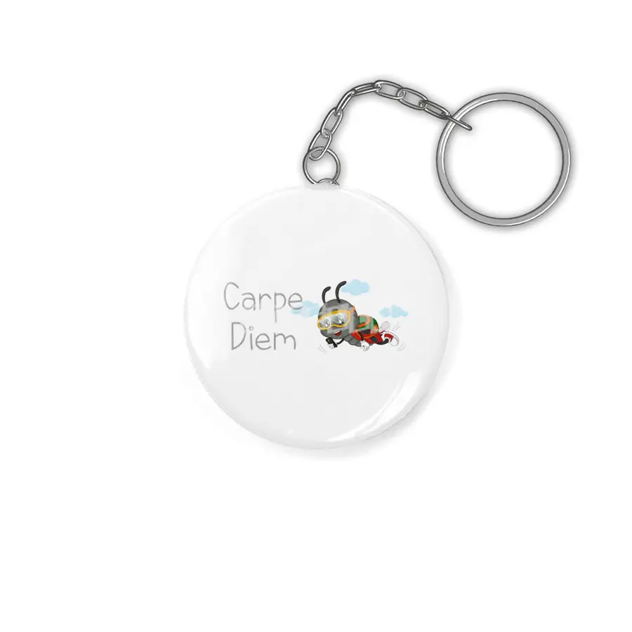 Ladybug Carpe Diem Anahtarlık