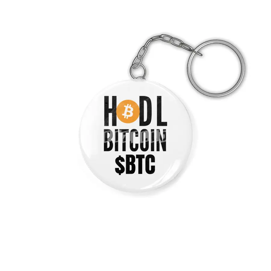 Bitcoin Hodl Anahtarlık