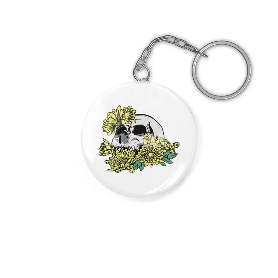 Beautiful Death Yellow Anahtarlık