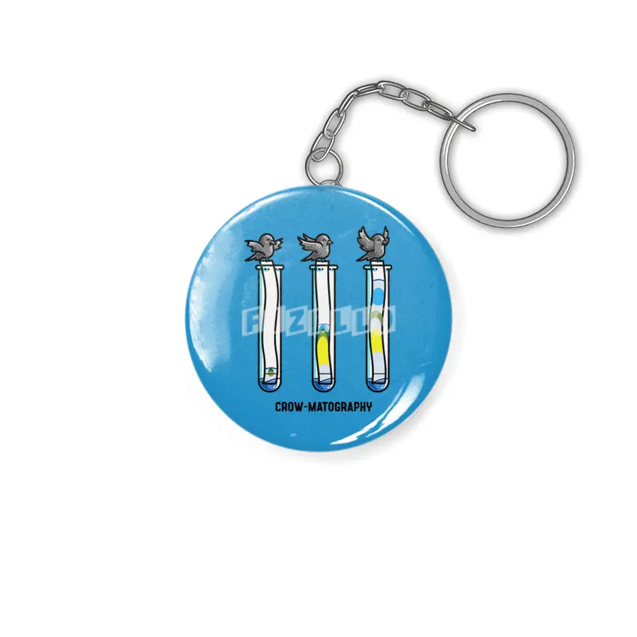 Chromatography Chemistry Pun Anahtarlık