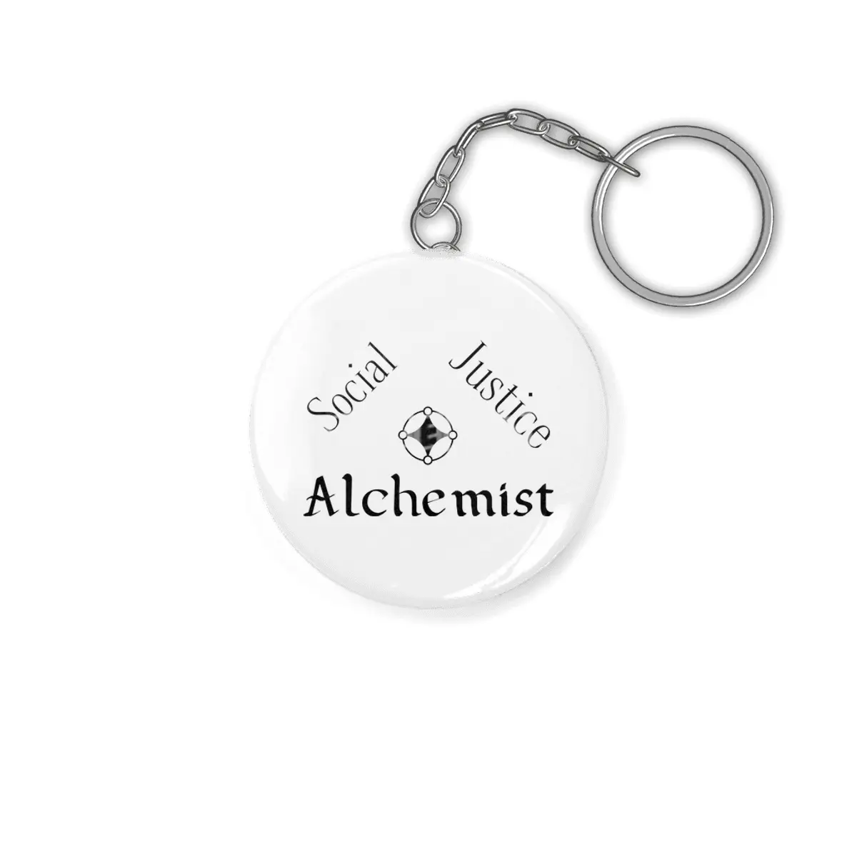 Social Justice Alchemist - Black Anahtarlık