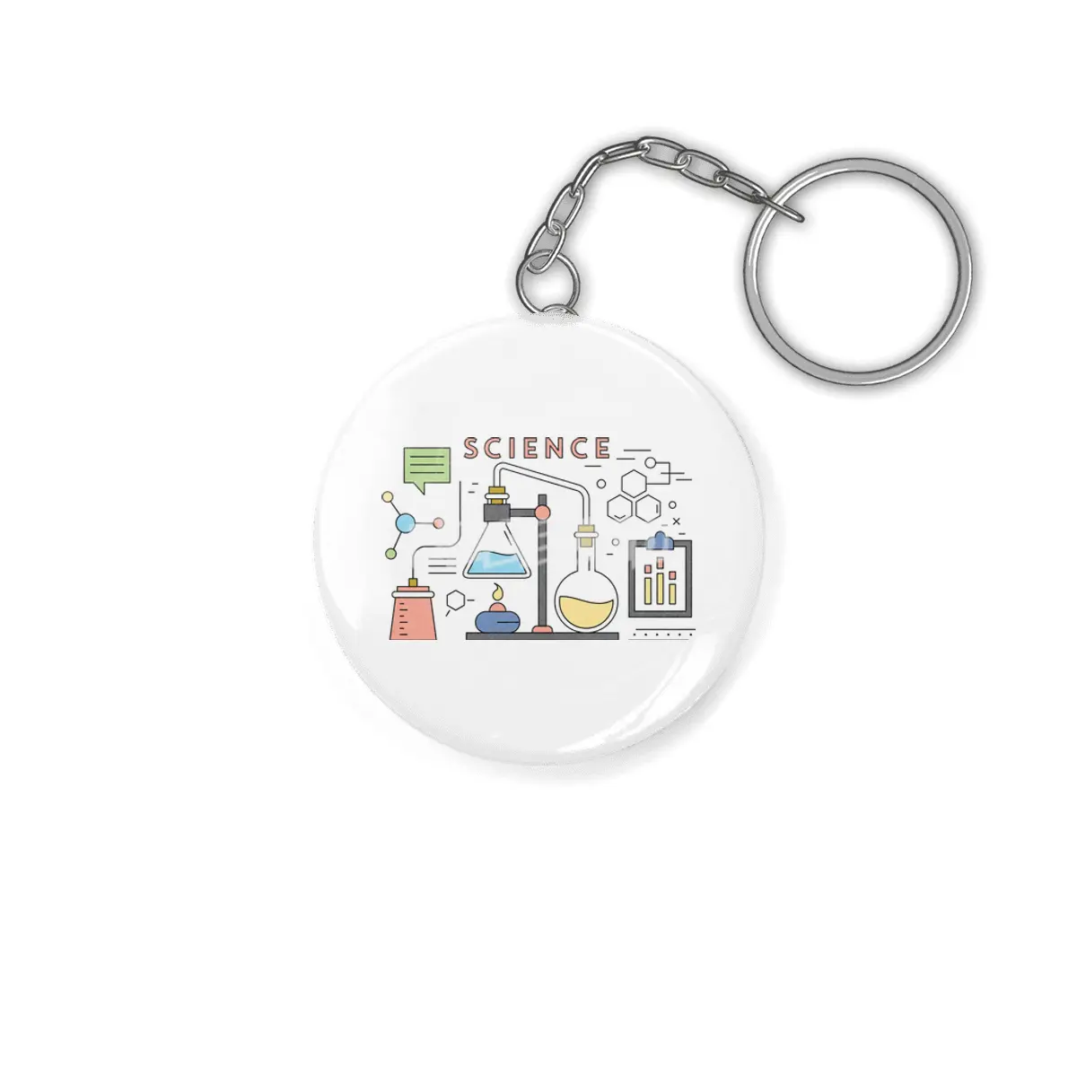 Science Chemistry Student Physics Shirt Anahtarlık