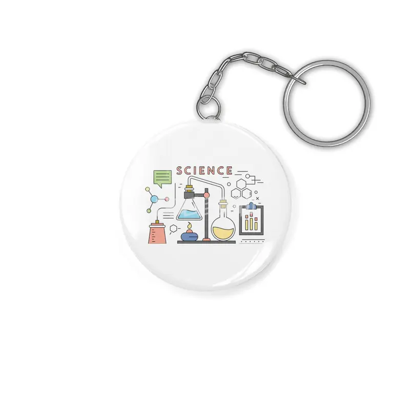 Science Chemistry Student Physics Shirt Anahtarlık