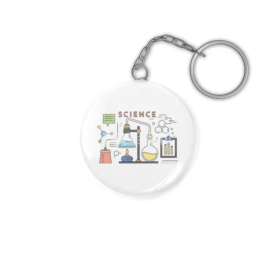 Science Chemistry Student Physics Shirt Anahtarlık