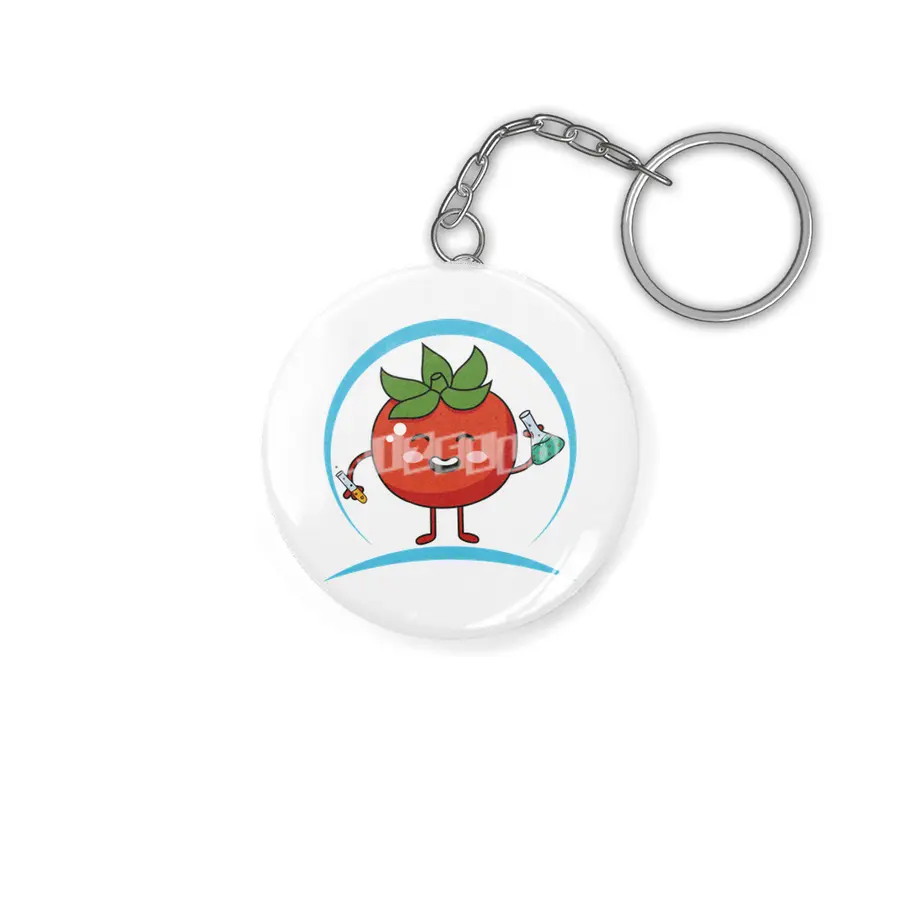 Chemistry Apple Funny Back to School Kawaii Anahtarlık