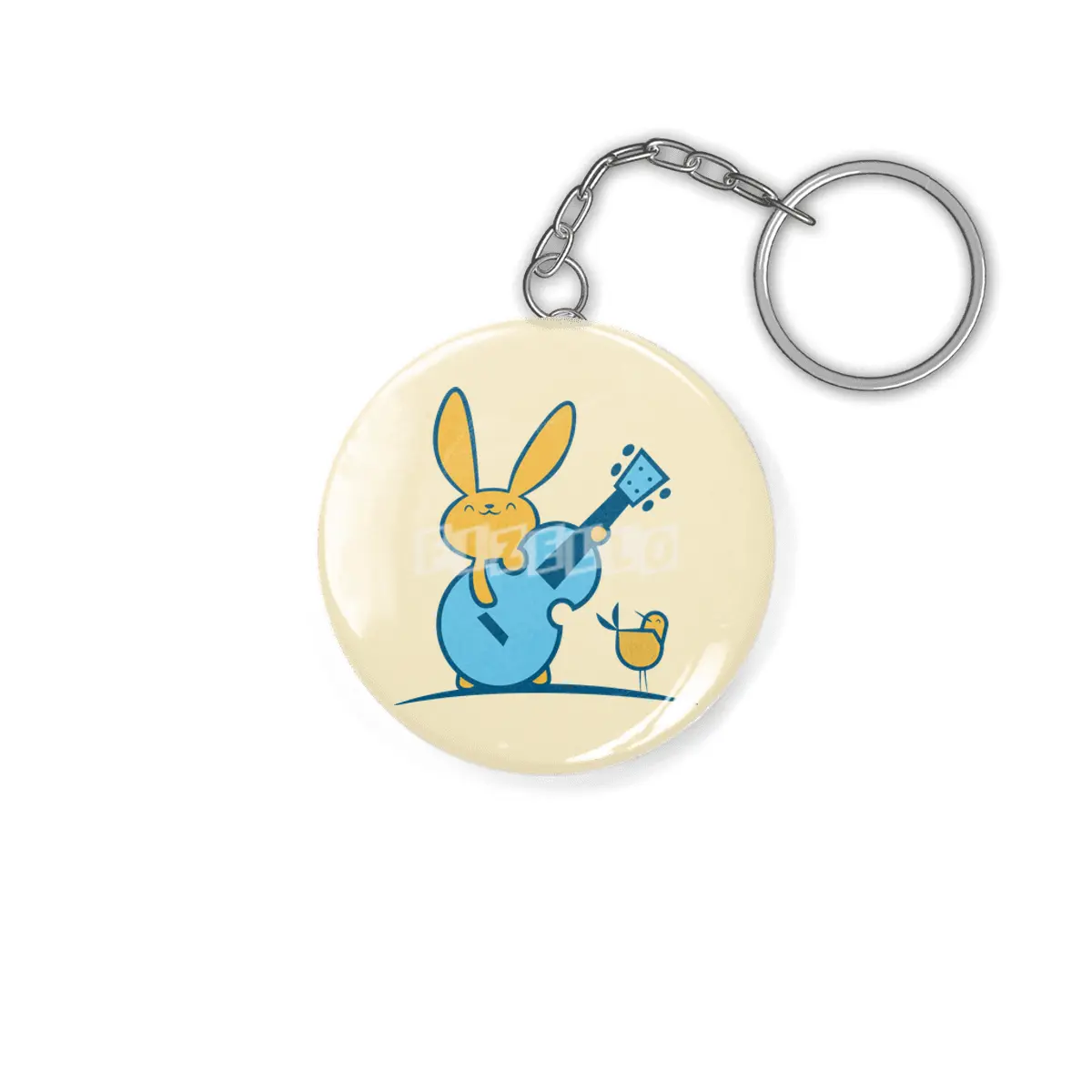 Bass Bunny and the Bird Anahtarlık
