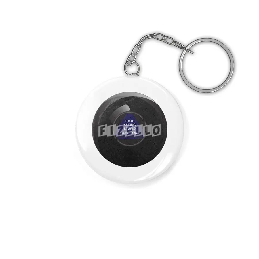 Sarcastic Magic 8 Ball Anahtarlık