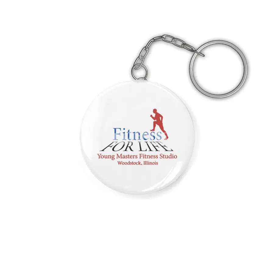 Fitness Logo for light colored Anahtarlık