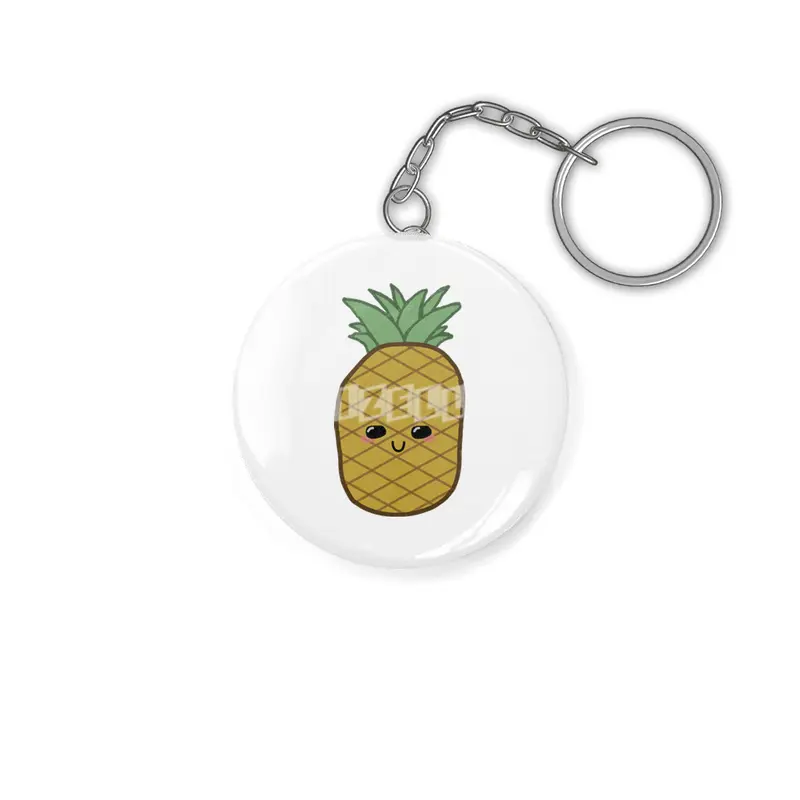 Kawaii Pineapple Anahtarlık