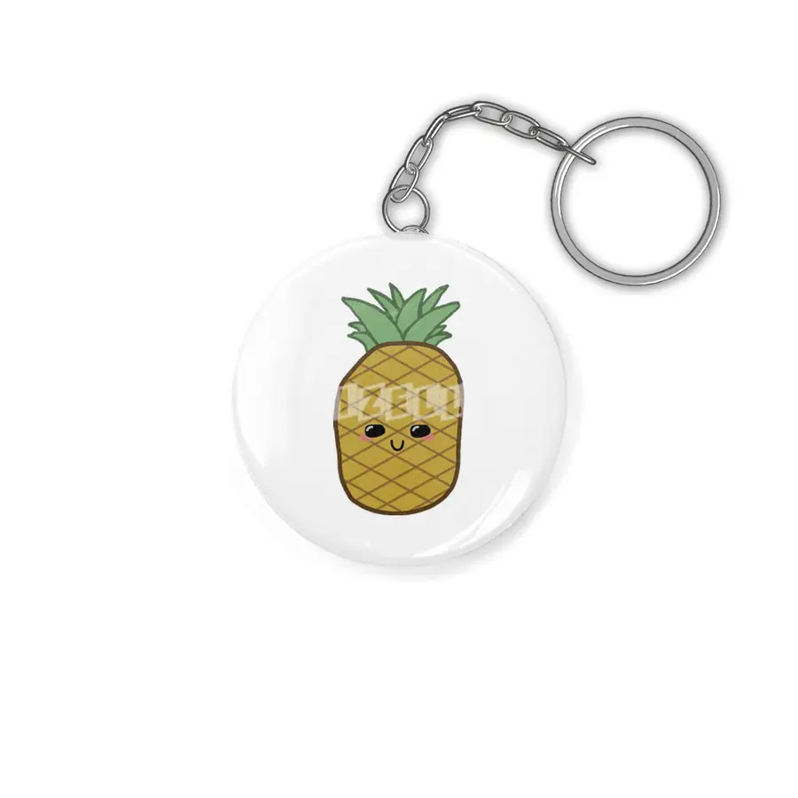 Kawaii Pineapple Anahtarlık