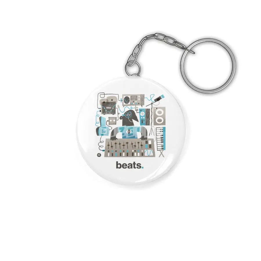 Beats - Music Production, Audio Engineering Musician Sound Engineer Anahtarlık